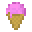 Strawberry Ice Cream (Cone)