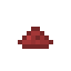 Tiny Pile of Red Garnet Dust